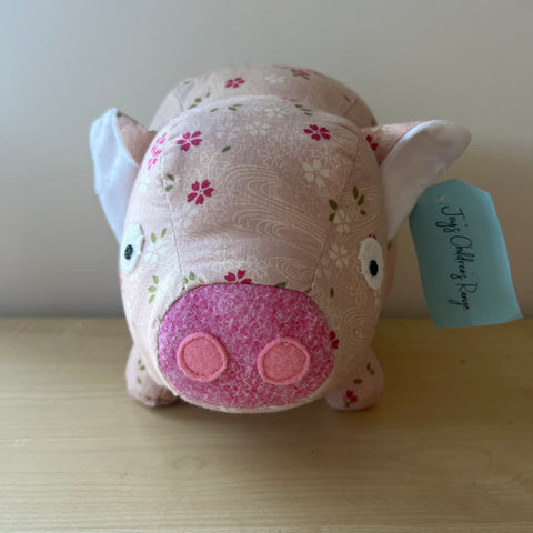 Pig -Pink with Minky Ears