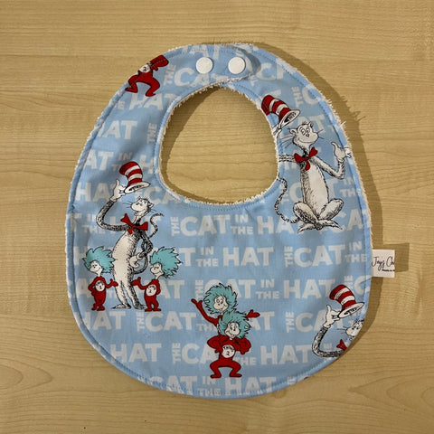 Bib - Dr.Seuss Cat in the Hat Light Blue