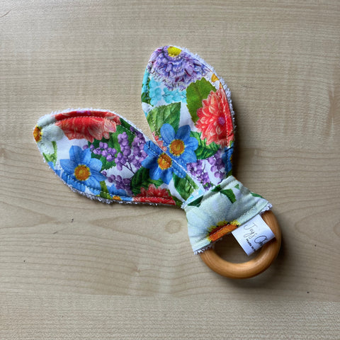 Teething Ring - Flowers