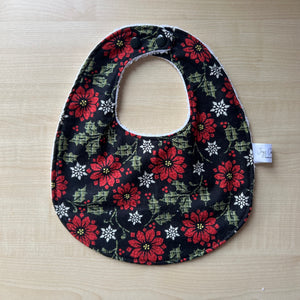 Bib - Christmas Flowers