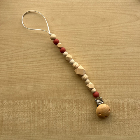 Bead Dummy Clip - Maroon