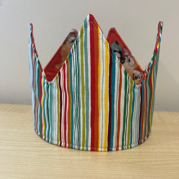 Crown - Bluey Christmas and Stripes