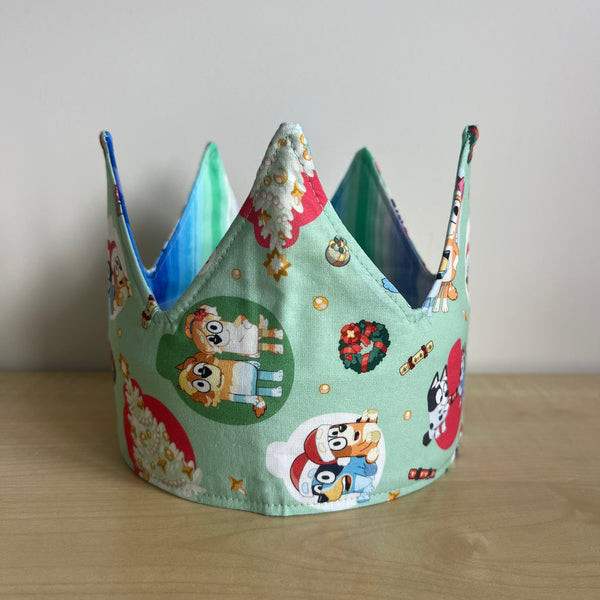 Crown - Bluey Christmas with Waterfall Colour