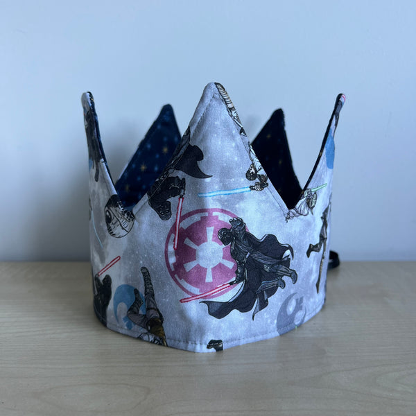 Crown - Star Wars with Blue Stars