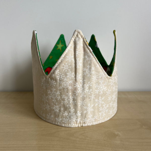 Crown - Grinch with Snowflakes
