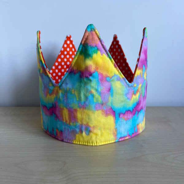 Crown - Colour with Orange