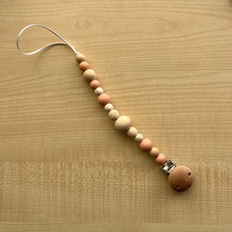 Bead Dummy Clip - Peach Round