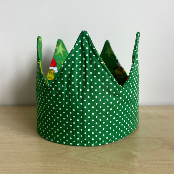 Crown - Grinch with Green and Dotts