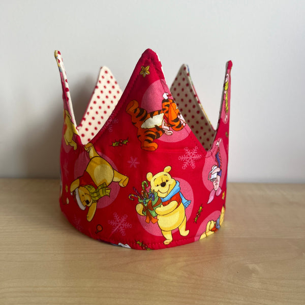 Crown - Winnie the Pooh Christmas with Red Dotts
