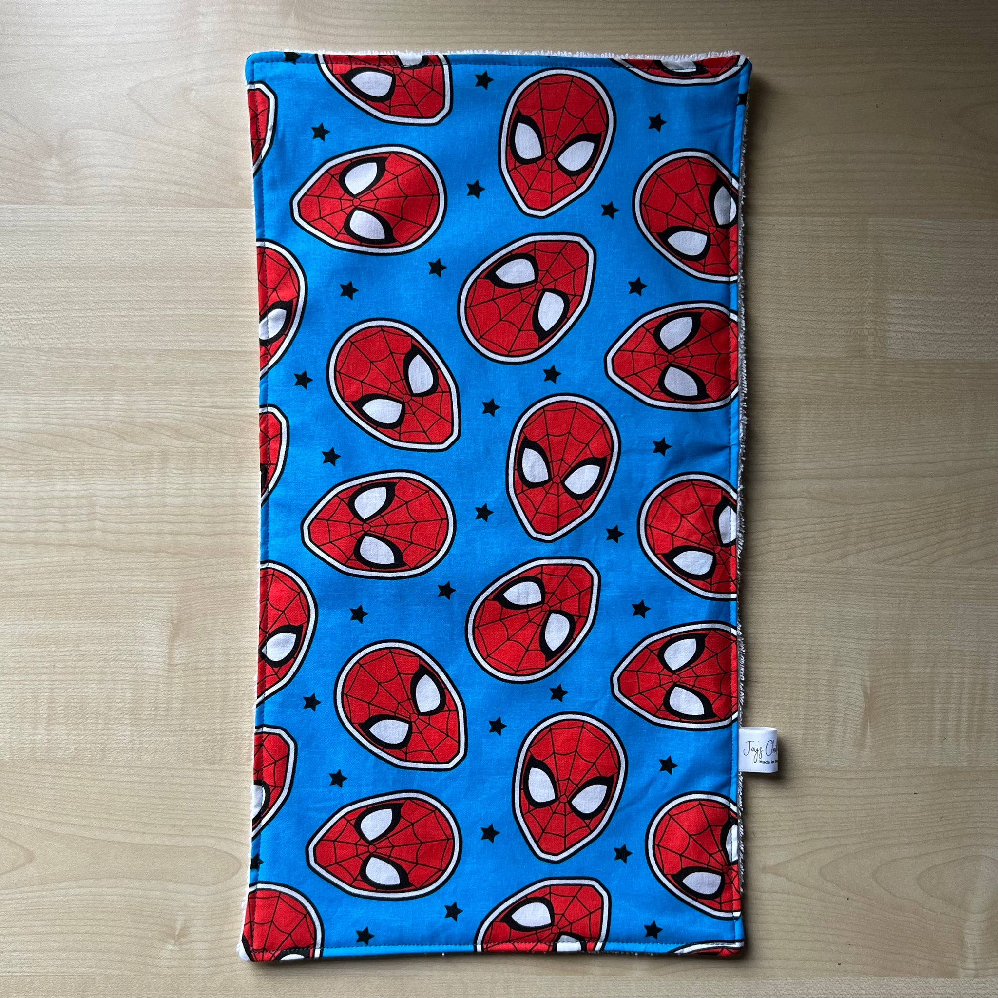 Burp Cloth - Spider-Man Faces