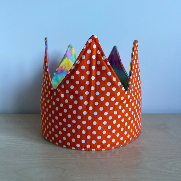 Crown - Colour with Orange