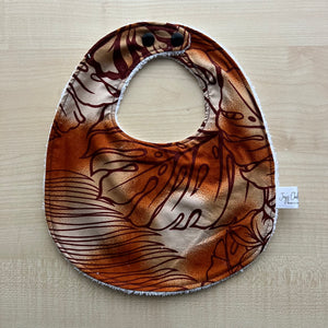 Bib - Brown Island Leaves