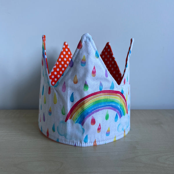 Crown - Rainbows and Orange