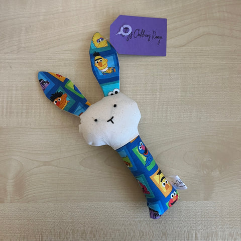 Bunny Rattle - Sesame Street