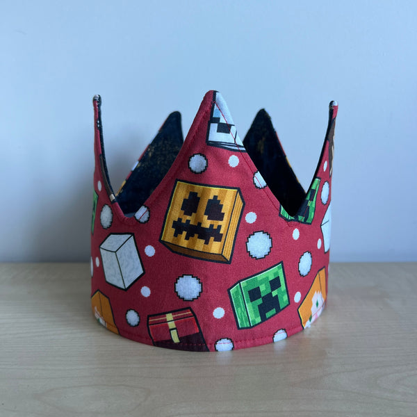 Crown - Minecraft with Blue and Gold