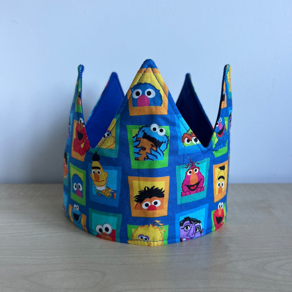 Crown - Sesame Street with Blue