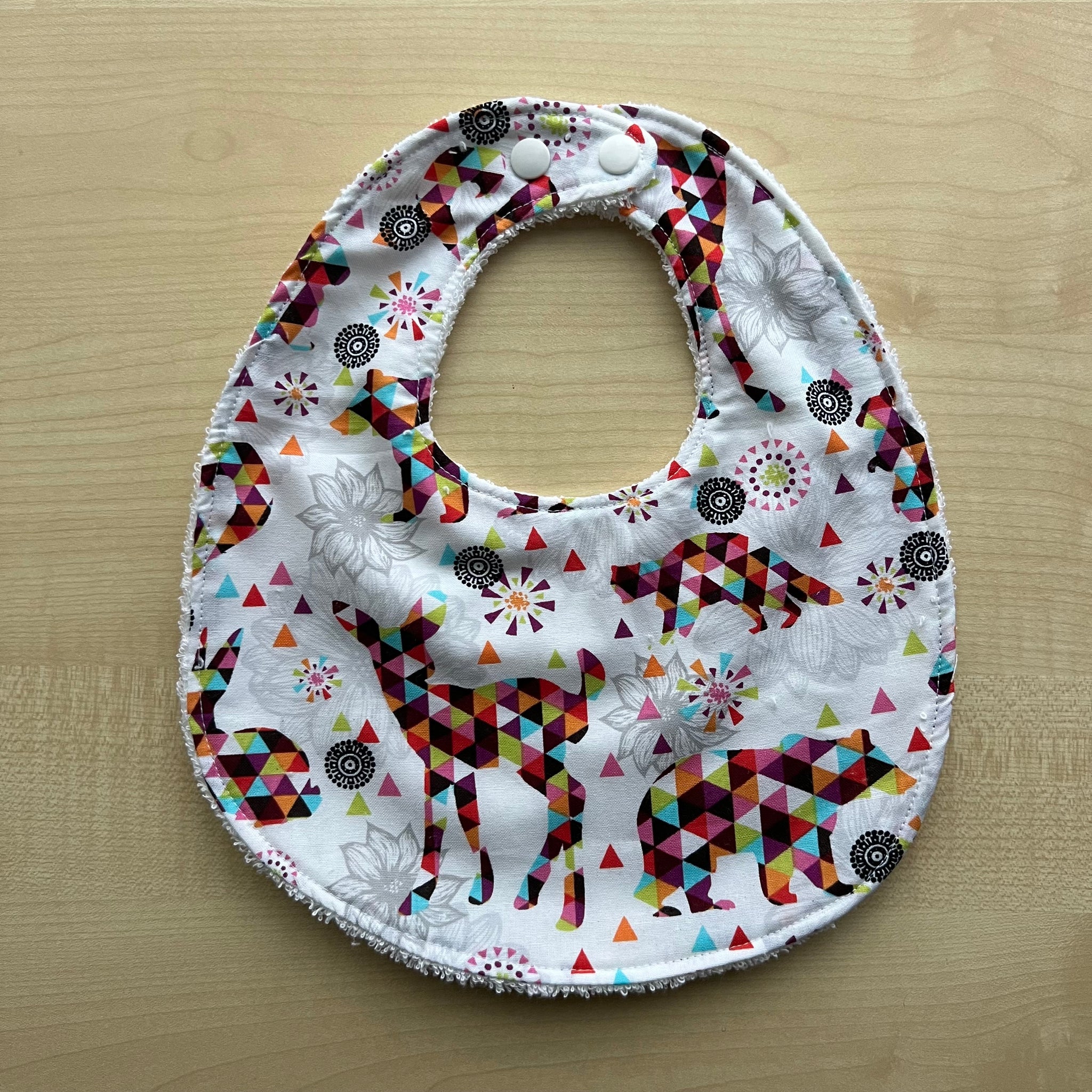 Bib - Colourful Animals