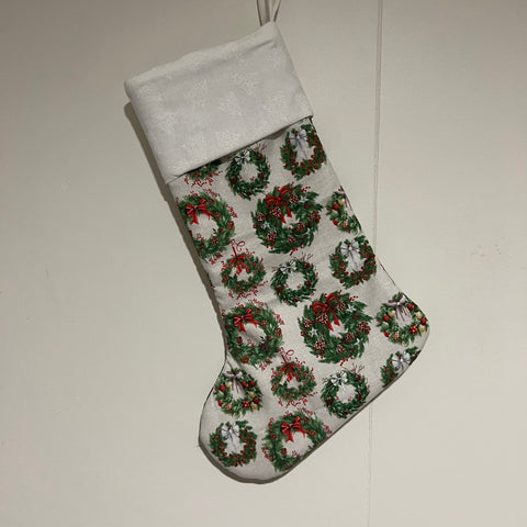 Christmas Stocking - Wreaths