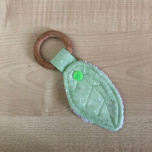 Teething Ring - Leaf