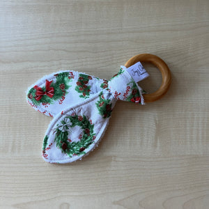 Teething Ring - Christmas Wreath